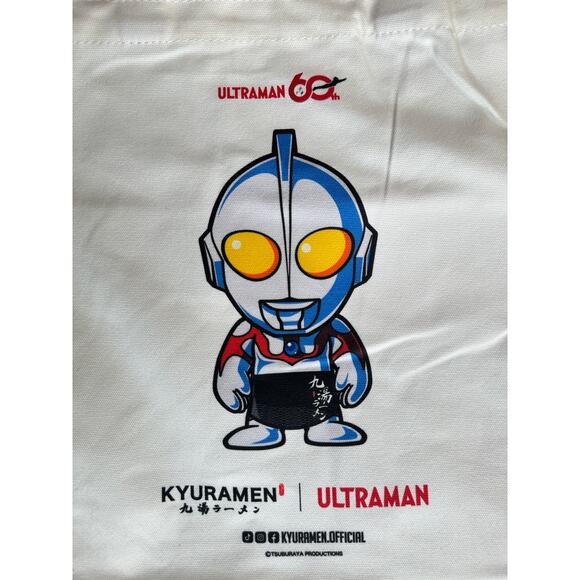 Rare Ultraman x Kyuramen Tote Bag - New - Picture 2 of 7
